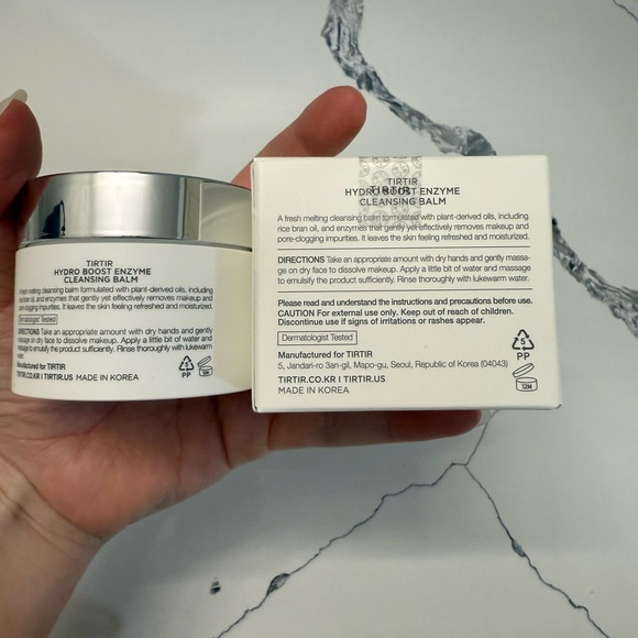 TIRTIR Hydro Boost Enzyme Cleansing Balm - Sealed & Unused - Picture 4 of 8